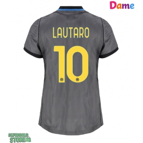 Inter Milan Lautaro Martinez #10 Replika Tredjetrøje Dame 2026-27 Kortærmet